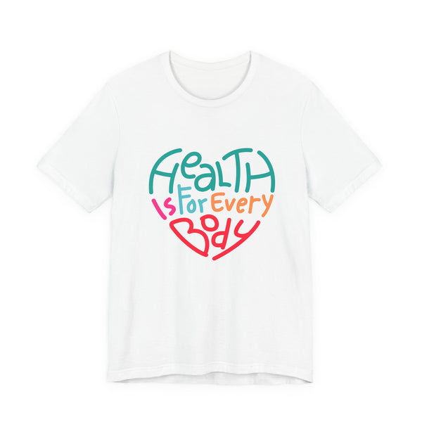 Unisex Jersey Short Sleeve Tee Large Logo